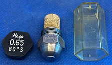 HAGO 0.65 80°S Solid GICLEUR Buse brûleur CHAUDIERE fuel fioul Mazout Danfoss
