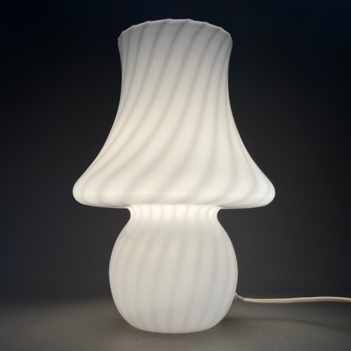 Lampe table swirl - table, verre