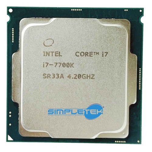 Intel core 7700k - core, i7-7700k
