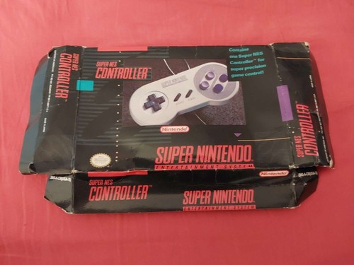 Snes boite carton manette - -,