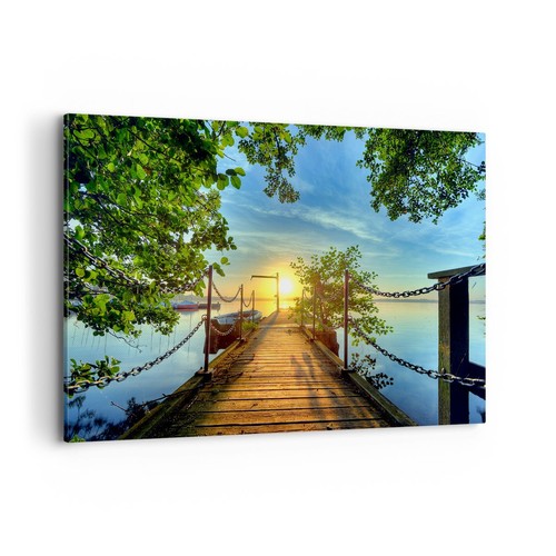 Impression sur toile 120x80cm - sur,