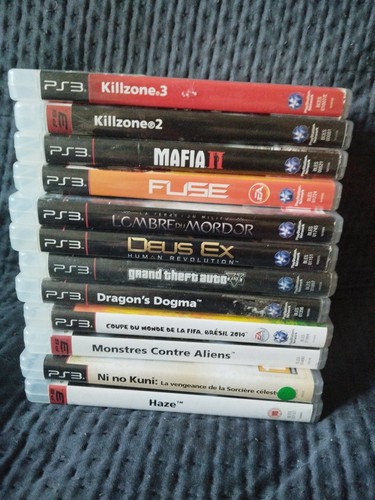 Lot jeux ps3 playstation - de,