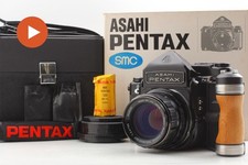 Grille [ Top Mint in Box w/ Case Grip Strap] Pentax 6x7 TTL MUP T 105mm...