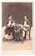 Portrait garçon Double