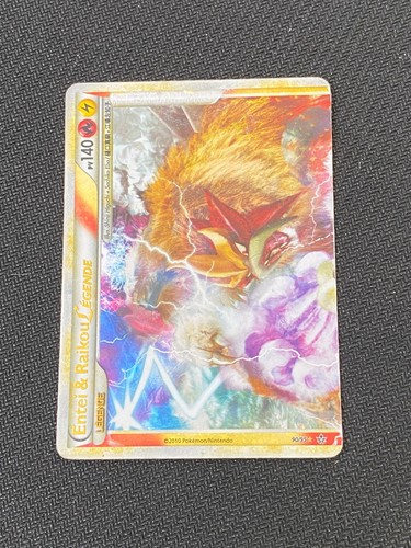 Carte pokémon entei raikou - pokémon,