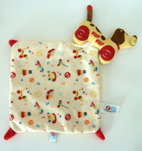 Doudou plat fisher price - doudou,