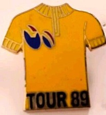 Cyclisme_ Tour de France  89_ Maillot Jaune _ Rare