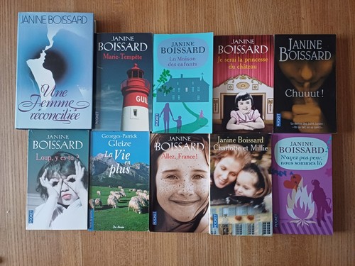 Lot livres janine - de,