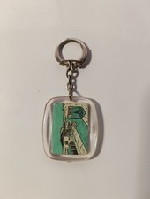 Porte-Clés / Key Ring Clé FRANCE VINTAGE Rare Ancien L'OASIS HUITRES BOULARD 