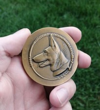 Médaille bronze ? Animalière chien berger allemand Schwab CCDA 1965