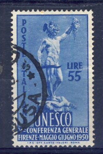 Timbre italie oblitere - , n°