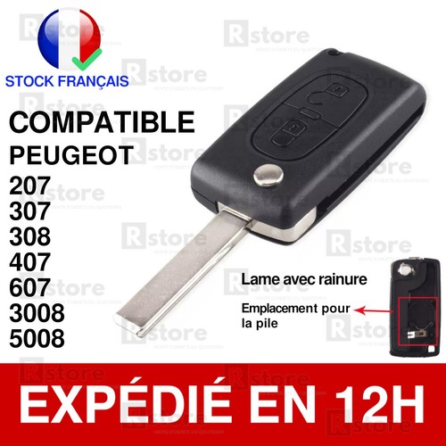 Coque clé plip boitier - clé, 2