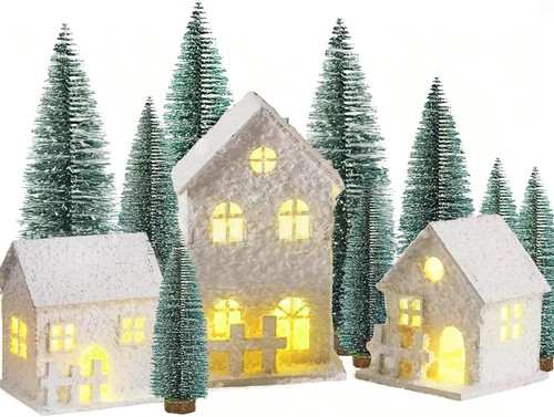 Village noël décoration - village, de