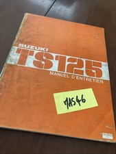 Suzuki TS125 manuel revue technique moto atelier édition 1978 125 TS