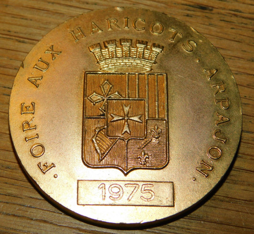 Vintage medaille 1975 arpajon - 1975,