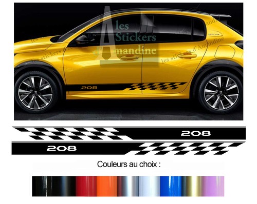Bandes pour peugeot 208 2 - 2,