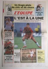 L'EQUIPE N°15.990 du 04/10/1997 - Tirage Cpes C2 C3/ Finale Fed Cup :Holl-France