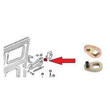 Support de ressort de porte coulissante pour VW Combi Bay window