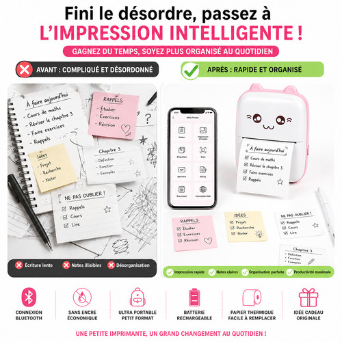 Mini imprimante thermique - mini,