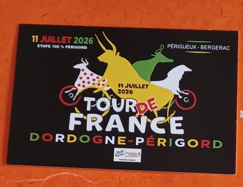 Cyclisme carte postale départ - cyclisme,
