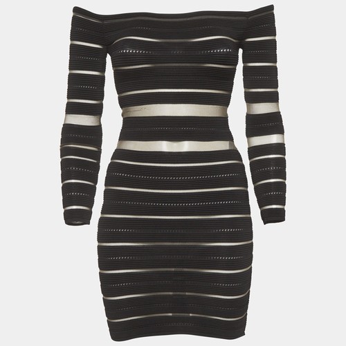 Mini robe noire - , en