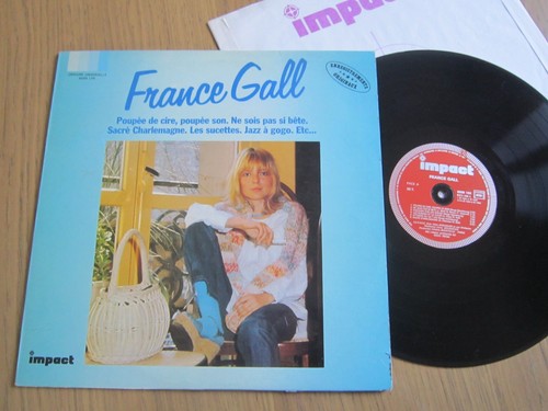 Rare france gall poupee - lp,