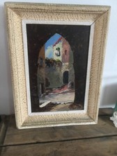 Tableau «Rue De Peille Alpes Maritimes Mario Martin M.martin