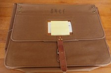 RARE SNCF - SACOCHE TOILE EPAISSE TRANSPORT COURRIER