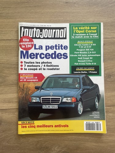 Revue auto journal 1993 - l'auto-journal, 8