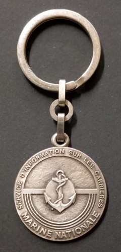Porte cle marine nationale - porte-cle,