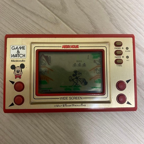 Nintendo game watch mickey - nintendo, &
