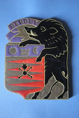 Plaque bois 288e régiment - plaque,