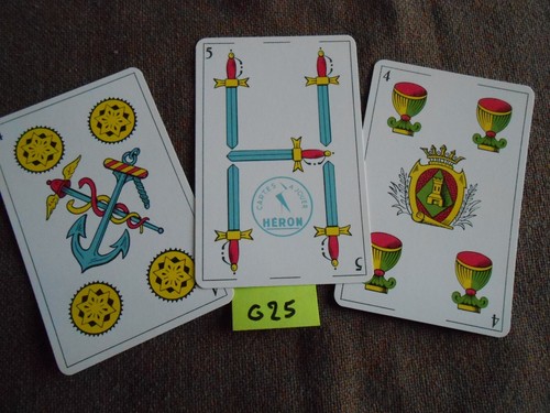 Ancien jeu de cartes - ,