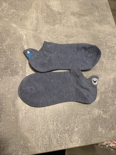 Chaussettes courtes femme bleu