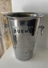 ANCIEN SEAU A GLACE RAFRAÎCHISSOIR VIN ALSACE  PUB KUEHN AMMERSCHWIHR COLLECTION