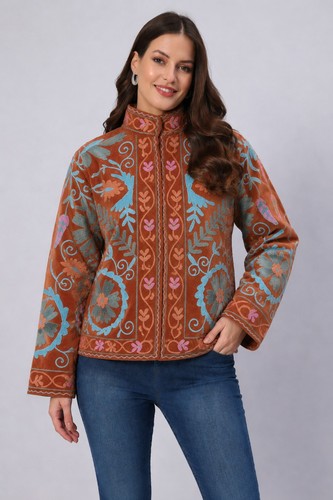 Veste surzani brodée - surzani,