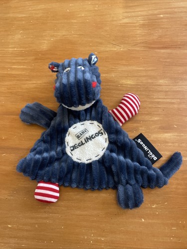 Doudou plat hippopotame - plat,