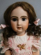 Poupée ancienne: Jolie Jumeau bouche ouverte marcheuse t9 53 cm.