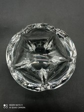 Coupelle, vide poche , cendrier en Cristal signé DAUM FRANCE .