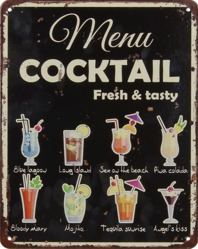 Assiette étain cocktail - étain,