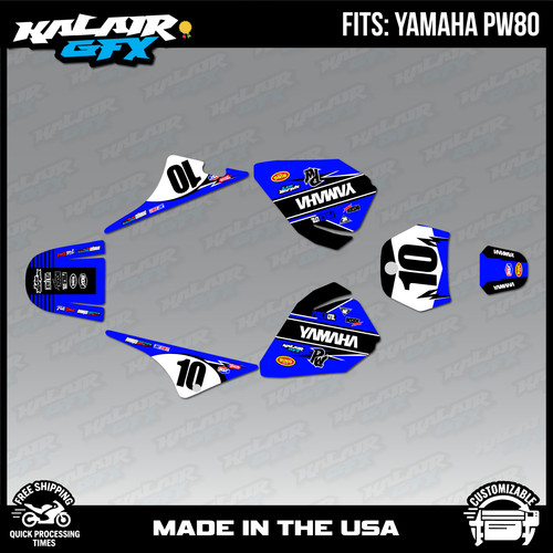 Graphics kit for yamaha - yamaha, pw80