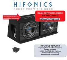 HIFONICS TDA200R Active Dual