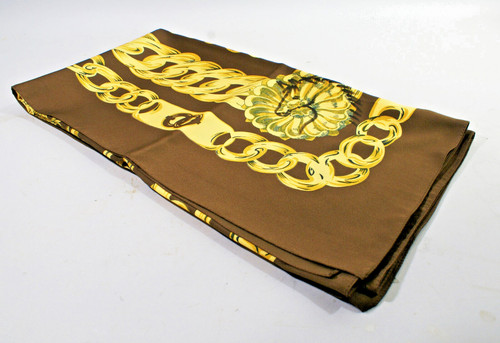 Vintage grand foulard en - grand,
