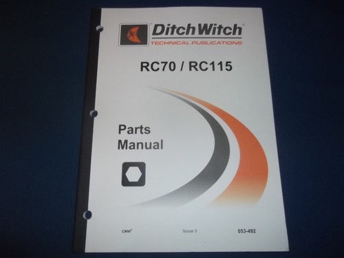 Ditch witch rc70 rc115 - witch,