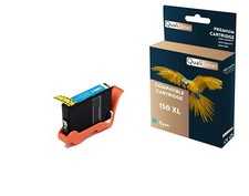 Cartouche LEXMARK 150XL Cyan  compatible x 1 QUALITONER