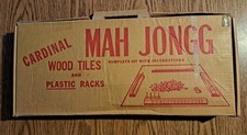 Cardinal Mahjong Mah Jongg Set