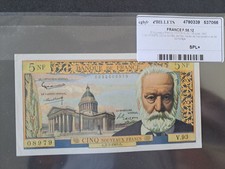 BILLET 5 francs Victor Hugo PR NEUF
