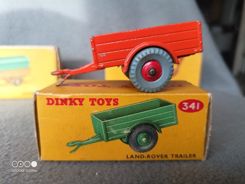 Dinky toys remorque land rover - dinky,