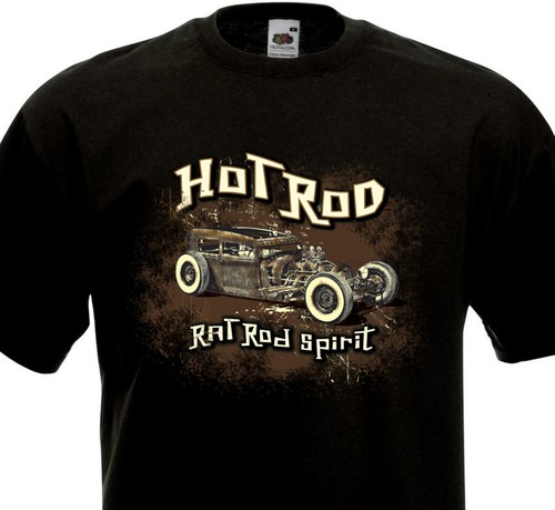 Shirt hot rod rat - hot,