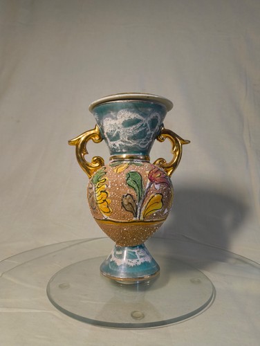 Vase couvert ancien - vase, en
